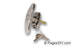 Large Locking Tee Handle L&F 1638 (Square)