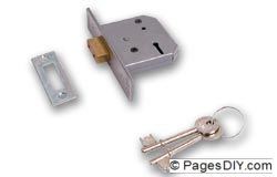 Union 2177 3-Lever Deadlock 2.5