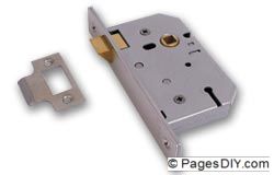 Union 2657 Upright Latch 64mm Satin Chrome Latch - J-2657-SC-65