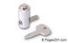 ERA 829-12 White Metlock (Card of 2)