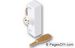 ERA 901-12 White Metal Window Lock