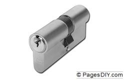 ASEC Euro Profile Double Cylinder PB 35/10/55mm