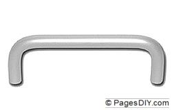 Asec 100mm Aluminium Cabinet Door Handle