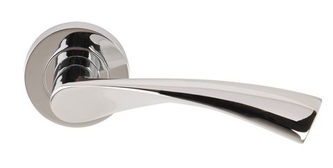 Flex Door Handles PCP, Designer Lever Privacy Door Handles (Pair) - Dale 3644-PRV