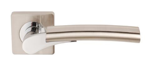 Ultimo Square Door Handles, Designer Lever Privacy Door Handles (Pair) - Dale 3650-SQ-PRV