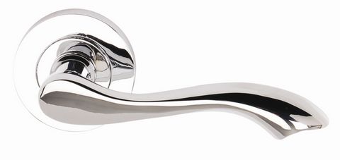 Venus Door Handles PCP, Designer Lever Passage Door Handles (Pair) - Dale 3680